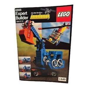 LEGO Vintage 1980 Expert Builder Series 8888 Instruction Book Excellent